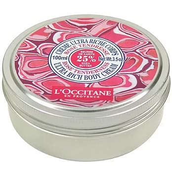 L’OCCITANE歐舒丹 乳油木玫瑰花保濕身體霜(100ml)