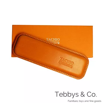 日本Tachio筆盒橘色