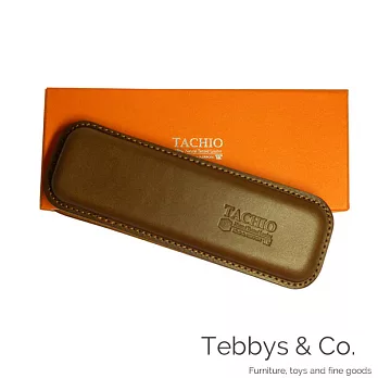 日本Tachio筆盒深褐色