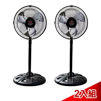金展輝10吋復古工業立扇(2入組) AB-1011