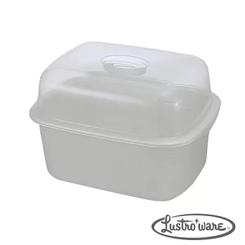 【Lustroware】日本進口抗菌碗籃附蓋(深型)