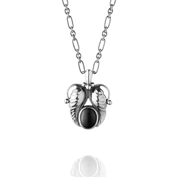 Georg Jensen 1994~2014經典復刻年度項鍊(黑瑪瑙)