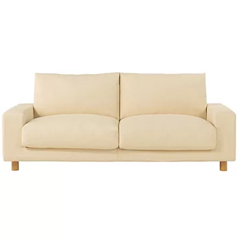 [MUJI 無印良品]寬把羽絨獨立筒沙發本體/2.5人(不含腳)