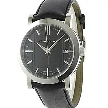 【BURBERRY】英國倫敦精品-名媛皮帶女款黑色手錶BU1355