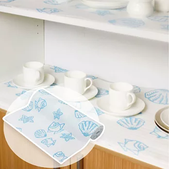 櫥櫃舖布-大/5入（47X500cm）海洋貝殼