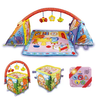 【Vtech】2合1音樂方塊遊戲毯