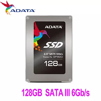 ADATA 威剛 Premier SP920 128G SSD固態硬碟