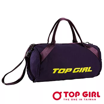 【TOP GIRL】運動女孩圓筒側背包(愛戀紫)愛戀紫