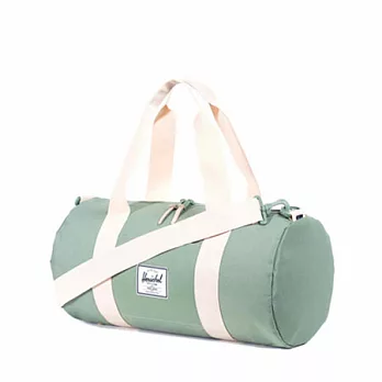 HERSCHEL SUTTON MID 運動袋- 水桶包 側背包綠/米白