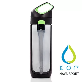 【美國KORwater】KOR Nava Sport運動水瓶-黑綠/650ml