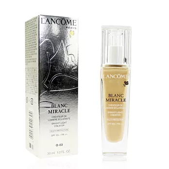 LANCOME 蘭蔻 瞬白奇蹟持久粉底液升級版 SPF50+‧PA++ O-03(30ml)