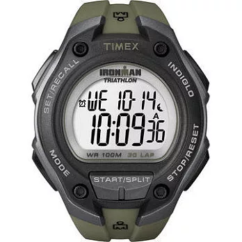 【TIMEX 】鐵人路跑系列MIEGA版(黑綠 TXT5K418)