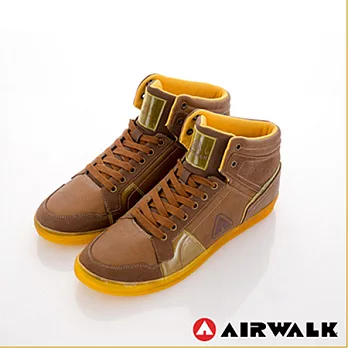 AIRWALK螢光系復古高筒運動鞋【A411240060】8土漾咖
