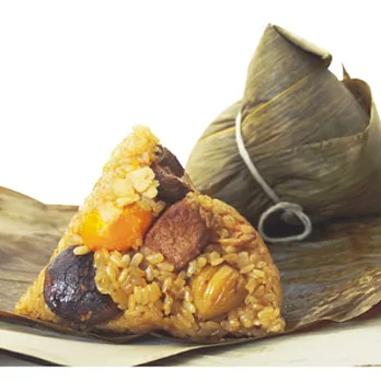 ＊端午名店 [新竹傻瓜肉粽] 滿漢粽(5入)＊恕不接受指定到貨日＊