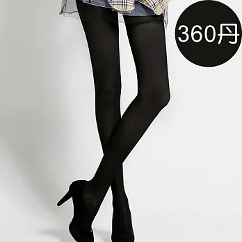 足下物語 360丹輕盈美腿襪S-XL(黑)S黑