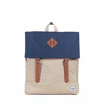HERSCHEL - SURVEY 電腦 後背包-卡其/藍(點點)