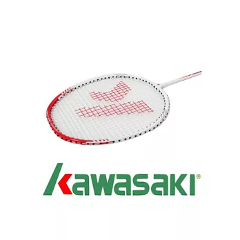 KAWASAKI Supreme 580 碳鋁羽球拍-紅
