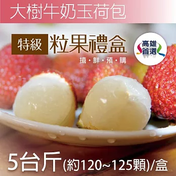高雄首選 特級玉荷包 粒果禮盒5台斤X1盒 (每盒約120~125顆) 限量預購 低溫鮮配