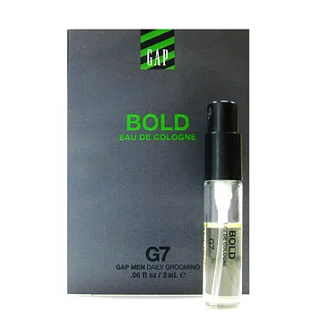 GAP Bold 勇者無畏 噴式針管香2ml