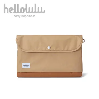 Hellolulu Tess-11吋輕便手提電腦包-淺啡