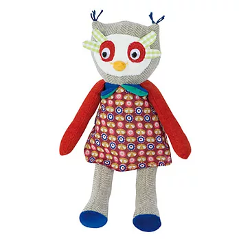 法國(Moulin Roty)可愛Les Lollipops貓頭鷹娃娃(661022)