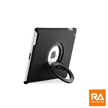 Rolling Ave-iCircle iPad 2/3/4 背蓋支架黑色