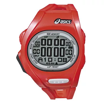 【ASCIS】亞瑟士Elite Racer REGULAR專業運動錶 (紅 CQAR0110)