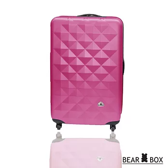 Bear Box《晶鑽系列》ABS 霧面★輕硬殼旅行箱【20吋】桃20吋桃