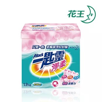 一匙靈 淨柔超濃縮 洗衣粉 1.9Kg*6盒/箱