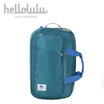 Hellolulu JARRELL-多功能尼龍雙用15吋背包-海綠