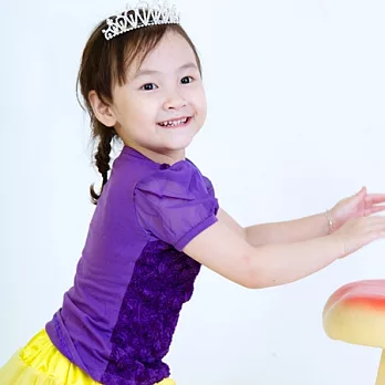 Cutie Bella 玫瑰上衣Rossette Top-Violet 120CM