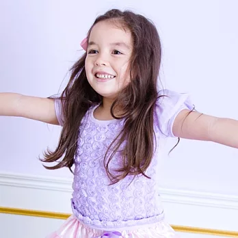 Cutie Bella 玫瑰上衣Rossette Top-Lilac 100CM