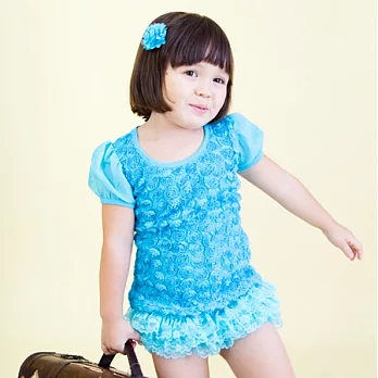 Cutie Bella 玫瑰上衣Rossette Top-Sky 110CM
