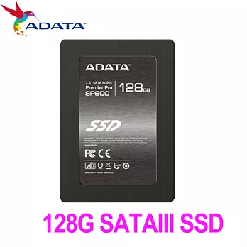 ADATA 威剛 Premier SP600 128GB SSD 2.5吋固態硬碟