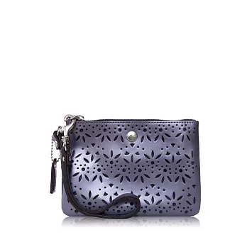 COACH 小款手拿包_珍珠藍