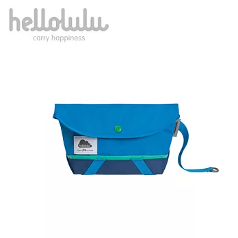 Hellolulu PAXTON-小型尼龍單車包-藍