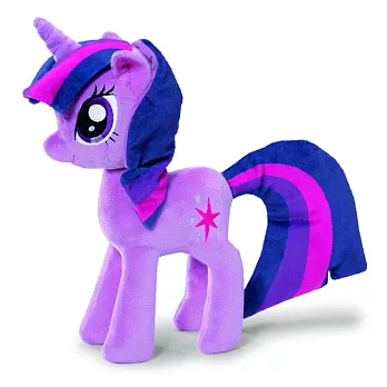 30cm彩紅小馬紫悅站姿玩偶