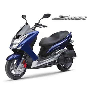 YAMAHA 山葉 SMAX 155 休閒跑14藍灰