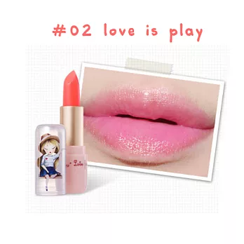 韓國 Peripera 愛之天使變色唇膏 3g (多款供選)#02