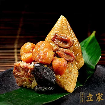 預購5/17-5/23到貨【南門市場立家湖州粽】金華鮑貝粽 禮盒組(5顆/組)