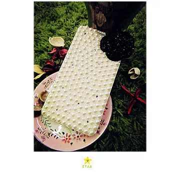 [BONE。BONE ]三星Samsung Note3手機保護皮套。簡單大方黑色山茶花-黑色#047