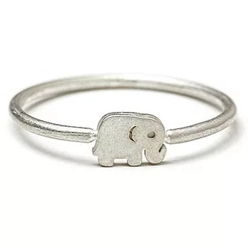 Dogeared 大象 Elephant 銀色戒指 附原廠盒