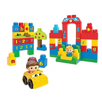 【MEGA BLOKS】學校積木組