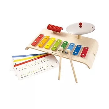 《PLAN TOYS》學齡前積木-敲打音樂台
