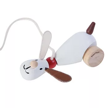 《PLAN TOYS》學齡前積木-小狗拉車