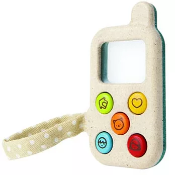 《PLAN TOYS》學齡前積木-PLANWOOD手機放大鏡