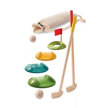 PLAN TOYS 活動積木系列 - PLANWOOD高爾夫球組