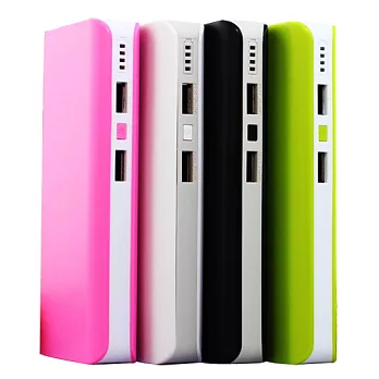 TAMBOY 天霸王 負離子工藝美學行動電源20000mAh - 2入組黑