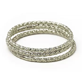 DOGEARED 圓滿圈 925純銀 閃亮手工 三環戒指 karma sparkle rings