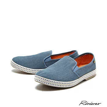 Rivieras 10° 度 丹寧 牛仔 懶人鞋 1055 淺藍 男款 休閒 運動鞋42淺藍